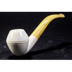 Meerschaum Pipe Lubinski B 216 Bent Bulldog