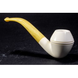 Meerschaum Pipe Lubinski B 216 Bent Bulldog
