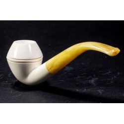 Meerschaum Pipe Lubinski B 216 Bent Bulldog