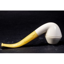Meerschaum Pipe Lubinski B 216 Bent Bulldog