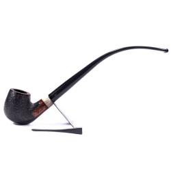 Pipa Aldo Velani Sabbiata Churchwarden Bent AV 2402 | Pipeonline
