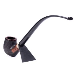 Pipe Aldo Velani Sandblasted Churchwarden Bent AV 2402 | Buy Now