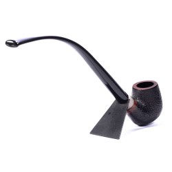 Pipa Aldo Velani Sabbiata Churchwarden Bent AV 2402 | Pipeonline