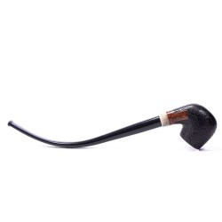 Pipa Aldo Velani Sabbiata Churchwarden Bent AV 2402 | Pipeonline