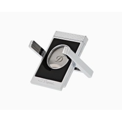 Cigar Cutter S.T. Dupont MaxiJet - Black & Chrome
