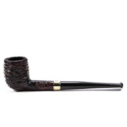 Briar Pipe Peterson Junior Rusticated Billiard