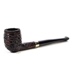 Briar Pipe Peterson Junior Rusticated Billiard