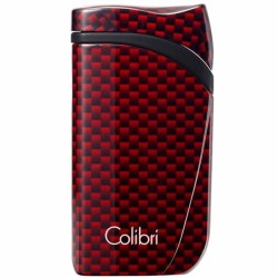 Jet Flame Colibri Falcon Carbon Fiber Red Lighter