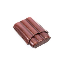 Cigar Case Lubinski for 3 Half Toscano Cigars