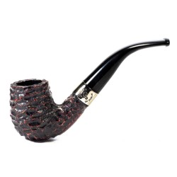 Pipe Peterson Donegal Rusticated Bent Billiard (65)
