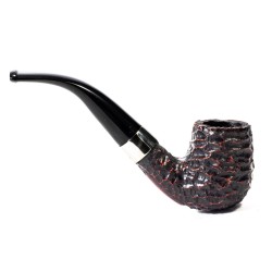 Pipe Peterson Donegal Rusticated Bent Billiard (65)