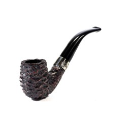 Pipe Peterson Donegal Rusticated Bent Billiard (65)