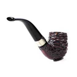 Pipe Peterson Donegal Rusticated Bent Billiard (65)