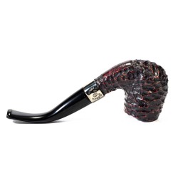Pipe Peterson Donegal Rusticated Bent Billiard (65)