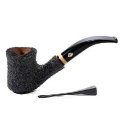 Pipe Brebbia Naif Rusticated Mod. 7069 Bent Billiard BR 2460 | Buy Now