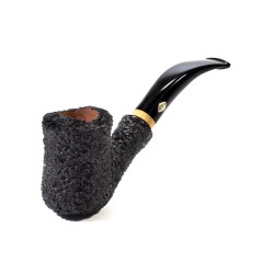 Pipa Brebbia Naif Rusticata 7069 Bent Billiard BR 2460 | Pipeonline