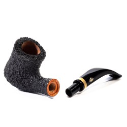 Pipe Brebbia Naif Rusticated Mod. 7069 Bent Billiard BR 2460 | Buy Now