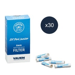 6mm Pipe Filters Vauen Dr. Pearl 30 Filters