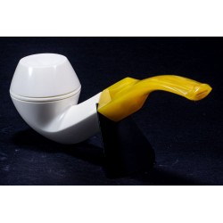 Meerschaum Pipe Lubinski B 216 Bent Bulldog ME 2351 | Buy Now
