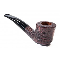 Pipa Savinelli Autograph Sandblasted Bent Pot SV 2458 | Pipeonline