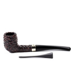 Briar Pipe Peterson Junior Rusticated Billiard