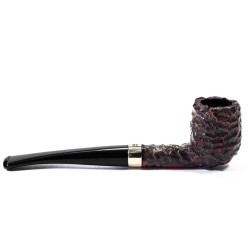 Briar Pipe Peterson Junior Rusticated Billiard