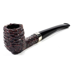 Briar Pipe Peterson Junior Rusticated Billiard