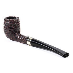 Briar Pipe Peterson Junior Rusticated Billiard