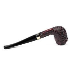 Briar Pipe Peterson Junior Rusticated Billiard