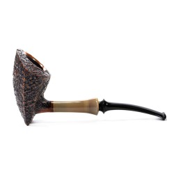 Briar Pipe C-Pipe Group 6 Sandblasted Free Form CP 2404 | Buy Now