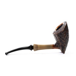 Briar Pipe C-Pipe Group 6 Sandblasted Free Form CP 2404 | Buy Now