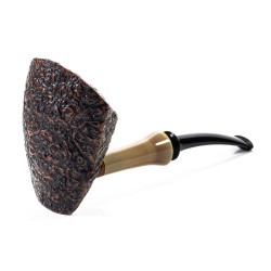 Briar Pipe C-Pipe Group 6 Sandblasted Free Form CP 2404 | Buy Now