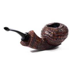 Briar Pipe C-Pipe Group 6 Sandblasted Bent Apple CP 2403 | Buy Now