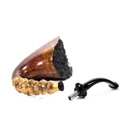 Pipa in Radica C-Pipe Gruppo 16 Liscia Calabash CP 2415 | Pipeonline