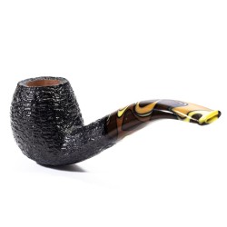 Pipa Savinelli Paloma Rusticata 677 KS Bent Billiard SV 2435