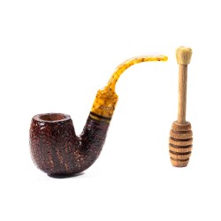 Pipe Savinelli Miele Rusticated 614 Full Bent SV 2633 | Buy Now