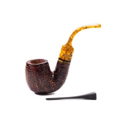 Pipe Savinelli Miele Rusticated 614 Full Bent SV 2633 | Buy Now