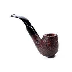 Pipa Savinelli Autograph Sandblasted Bent SV 24123 | Pipeonline