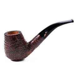 Pipa Savinelli Autograph Sandblasted Bent SV 24122 | Pipeonline
