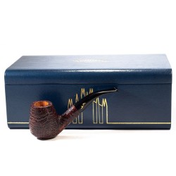 Pipa Savinelli Autograph Sandblasted Bent SV 24122 | Pipeonline