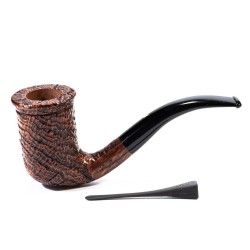 Pipa Ser Jacopo Sabbiata S2 Bent Chimney SJ 24 | Pipeonline