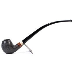 Pipa Aldo Velani Sabbiata Churchwarden Bent Apple AV 2420 | Pipeonline