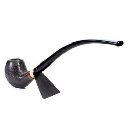 Pipa Aldo Velani Sabbiata Churchwarden Bent Apple AV 2420 | Pipeonline