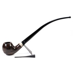 Pipa Aldo Velani Liscia Churchwarden Bent Apple AV 2408 | Pipeonline