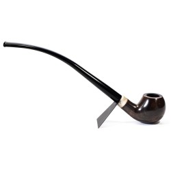 Pipa Aldo Velani Liscia Churchwarden Bent Apple AV 2408 | Pipeonline