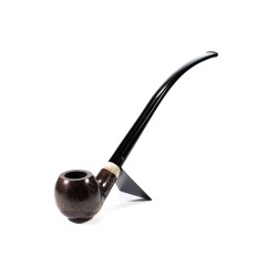 Pipa Aldo Velani Liscia Churchwarden Bent Apple AV 2408 | Pipeonline