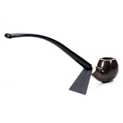 Pipa Aldo Velani Liscia Churchwarden Bent Apple AV 2408 | Pipeonline