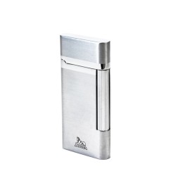 Lubinski Roma Flint Lighter Satin Silver
