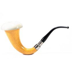 Gourd Pipe Pipe CPW Calabash Smooth Meerschaum Cap CB 2503 | Buy Now