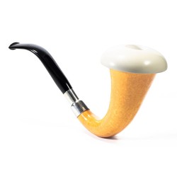 Gourd Pipe Pipe CPW Calabash Smooth Meerschaum Cap CB 2503 | Buy Now